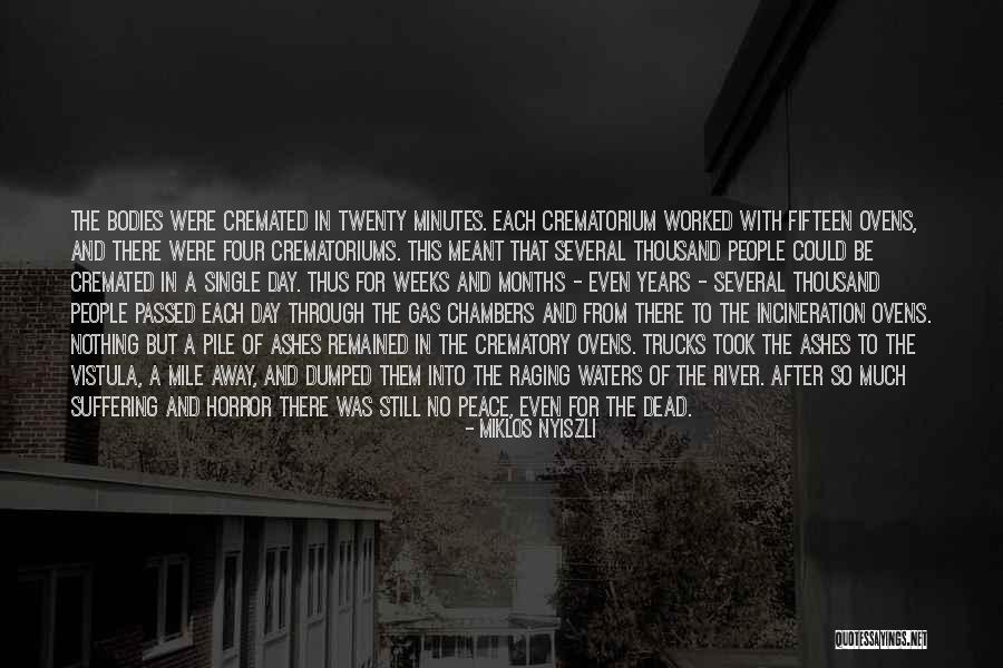 Years To Weeks Quotes By Miklos Nyiszli Years To Weeks Quotes By Miklos Nyiszli