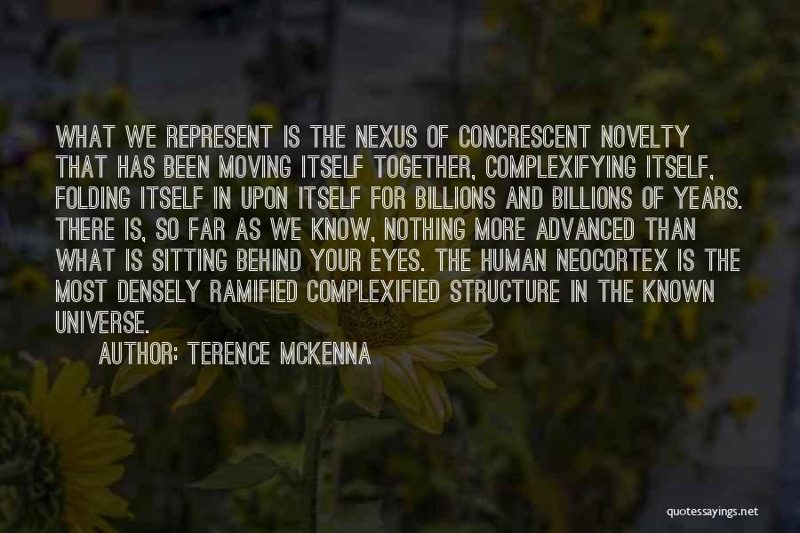 Years Together Quotes By Terence McKenna