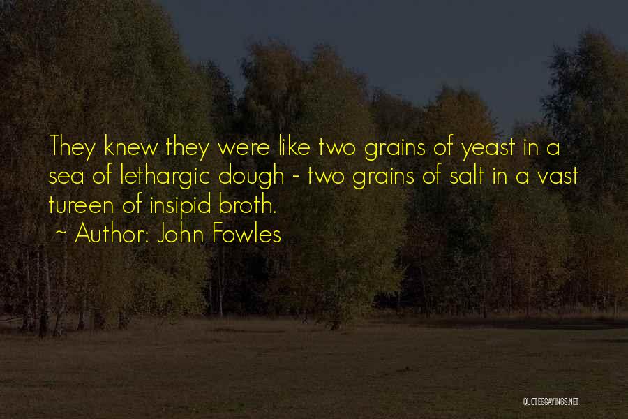 Yeast Quotes By John Fowles