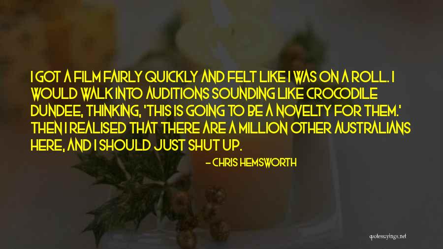 Yeboah Scholarship Quotes By Chris Hemsworth Yeboah Scholarship Quotes By Chris Hemsworth
