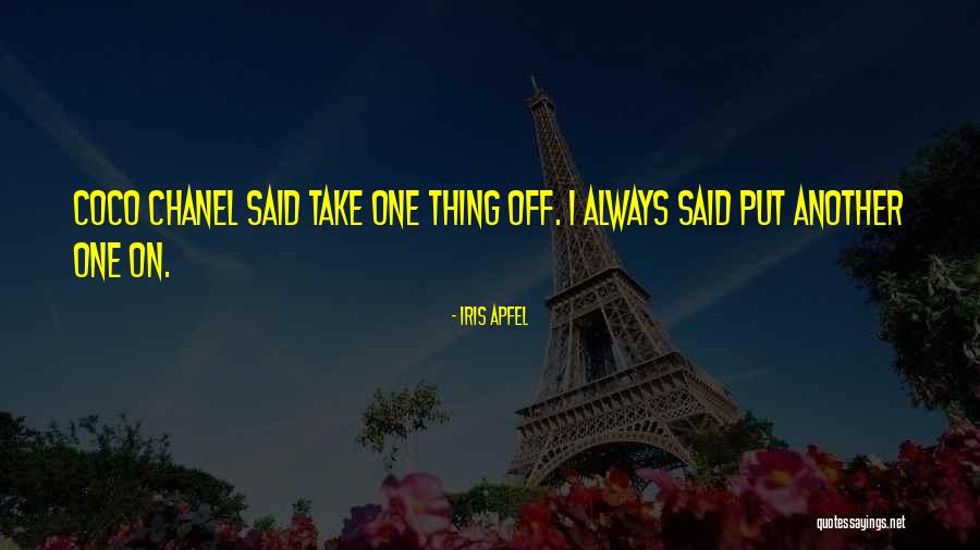 Yejide Mack Quotes By Iris Apfel Yejide Mack Quotes By Iris Apfel