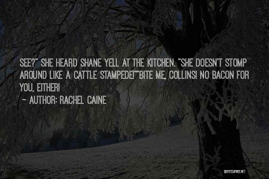 Yell At Me Quotes By Rachel Caine