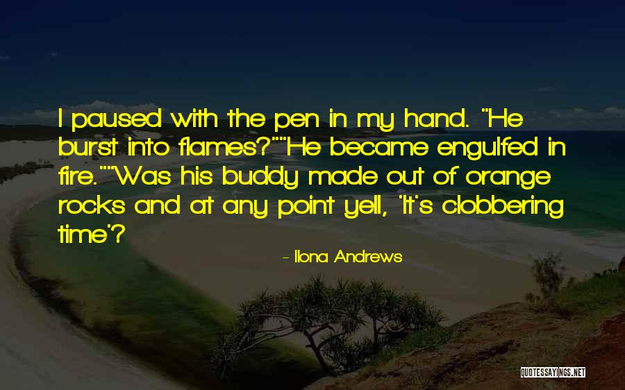 Yell Quotes By Ilona Andrews Yell Quotes By Ilona Andrews