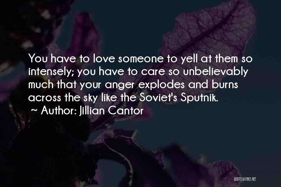 Yell Quotes By Jillian Cantor