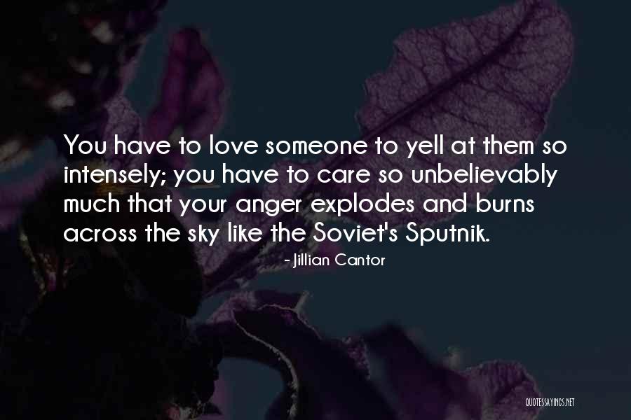 Yell Quotes By Jillian Cantor