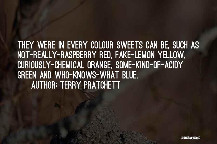 Yellow And Blue Quotes By Terry Pratchett