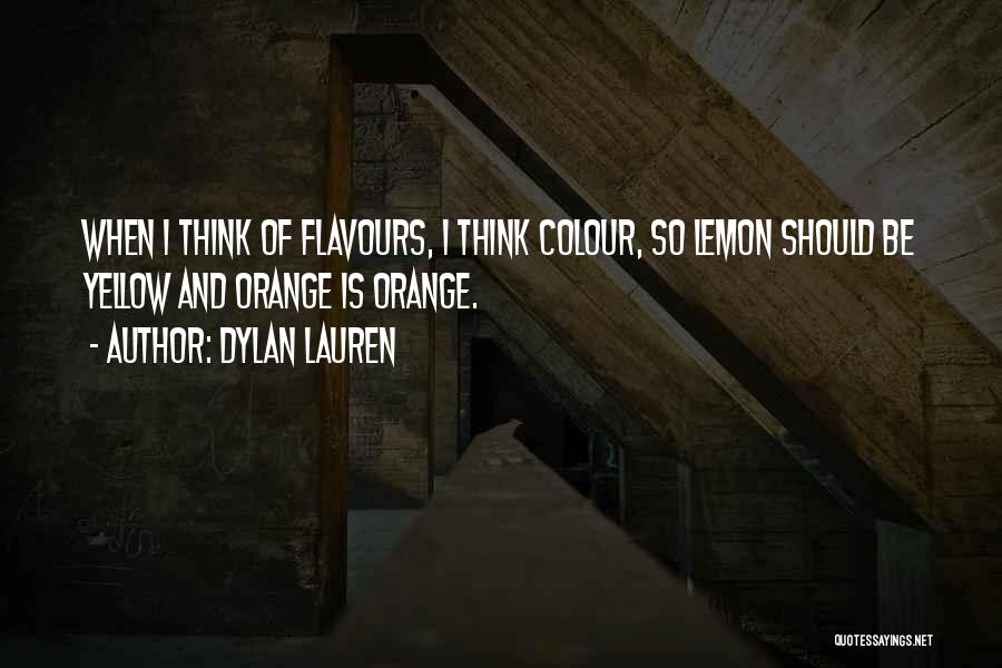 Yellow Colour Quotes By Dylan Lauren