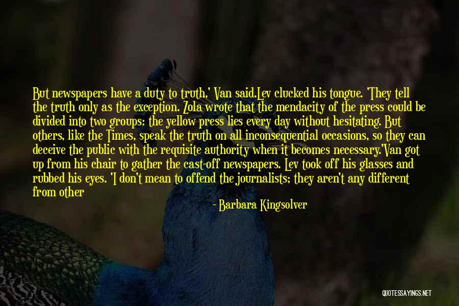 Yellow Day Quotes By Barbara Kingsolver Yellow Day Quotes By Barbara Kingsolver
