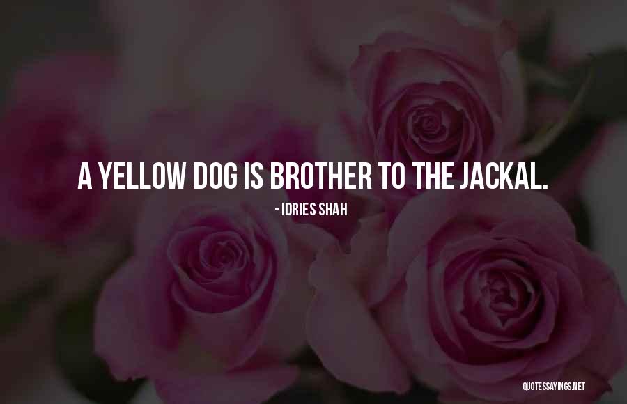 Yellow Dog Quotes By Idries Shah