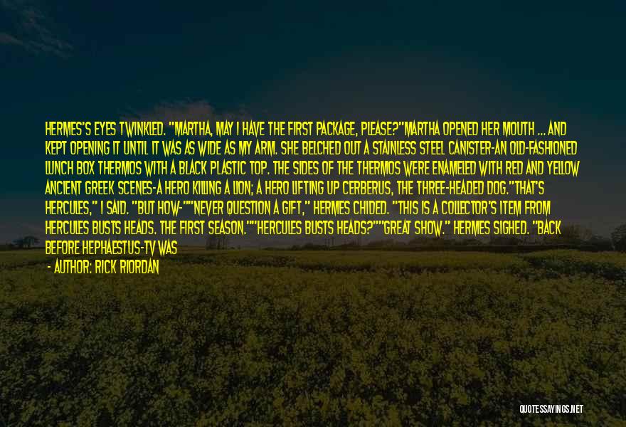 Yellow Dog Quotes By Rick Riordan
