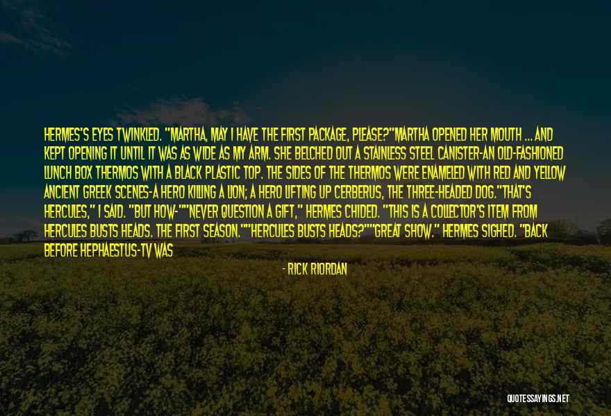 Yellow Dog Quotes By Rick Riordan