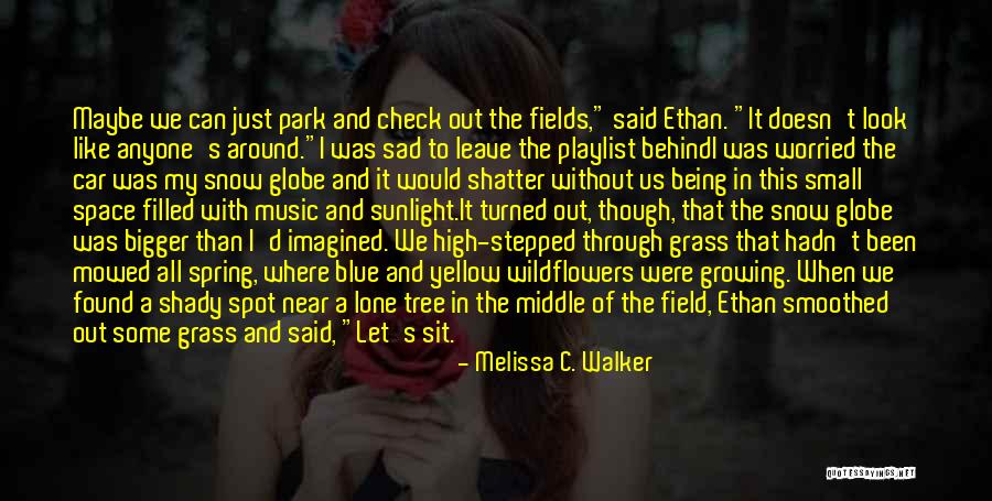 Yellow Field Quotes By Melissa C. Walker