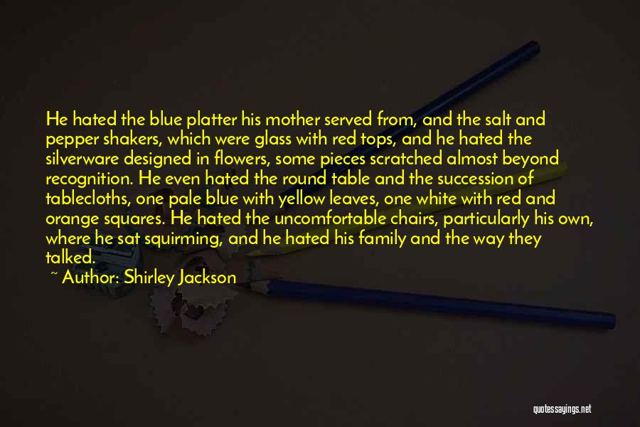 Yellow Flowers Quotes By Shirley Jackson