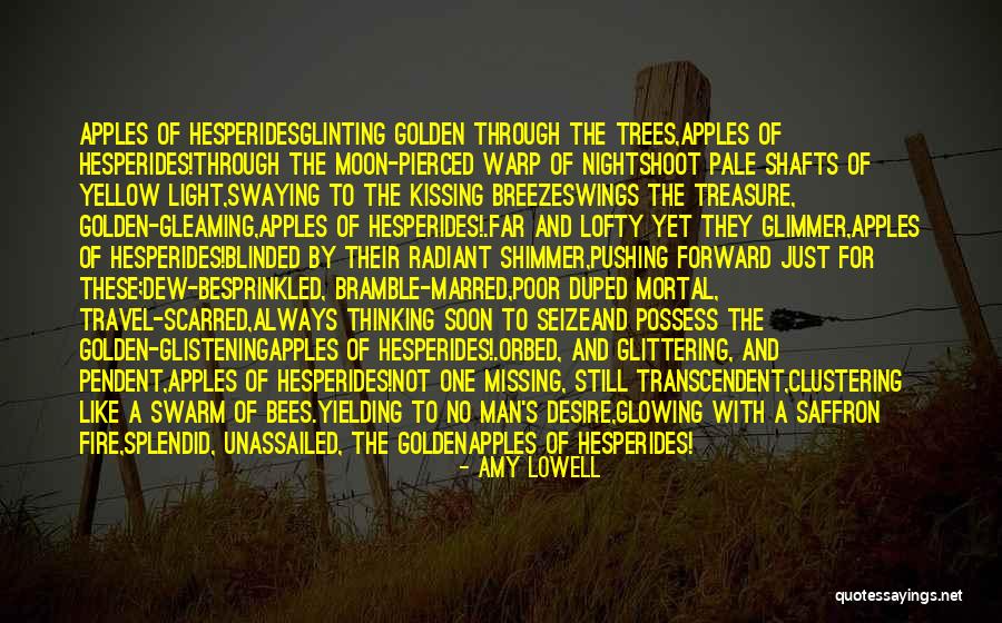 Yellow Night Quotes By Amy Lowell Yellow Night Quotes By Amy Lowell