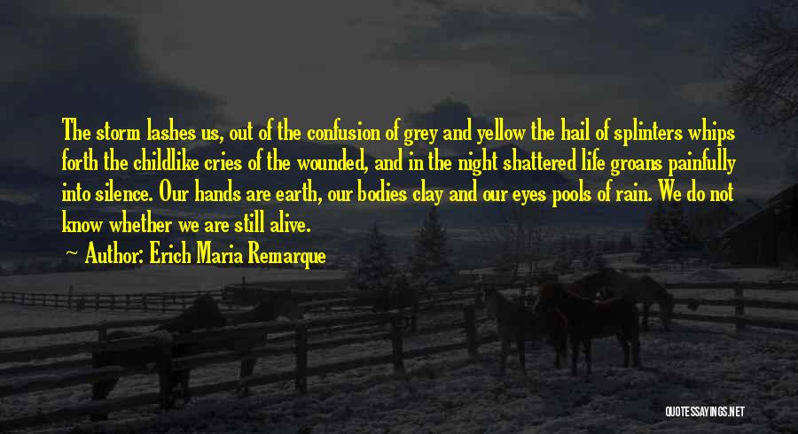 Yellow Night Quotes By Erich Maria Remarque