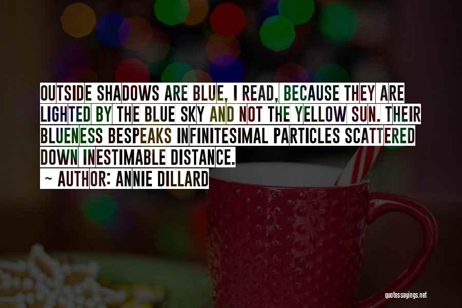 Yellow Sky Quotes By Annie Dillard