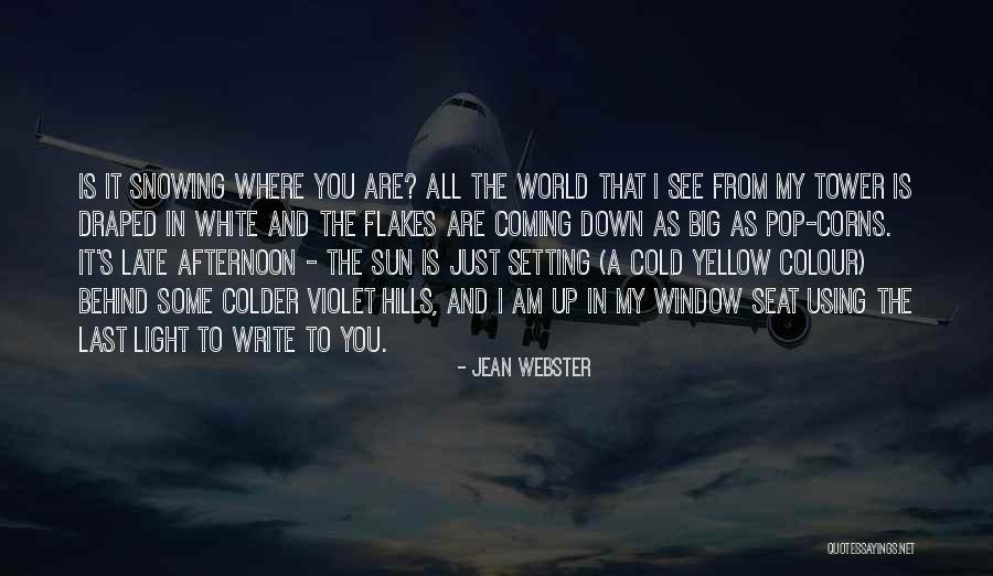 Yellow Snow Quotes By Jean Webster Yellow Snow Quotes By Jean Webster
