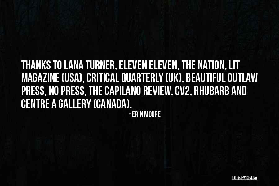 Yerse Quotes By Erin Moure Yerse Quotes By Erin Moure
