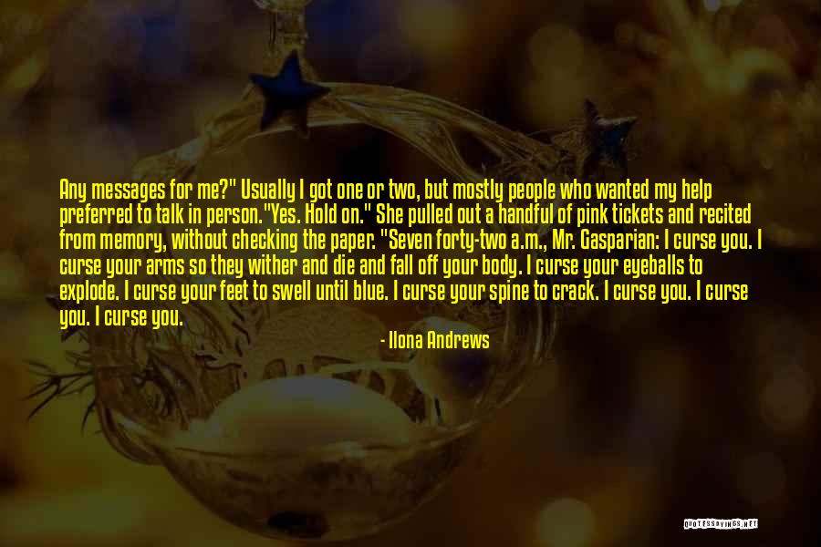 Yes And Quotes By Ilona Andrews Yes And Quotes By Ilona Andrews