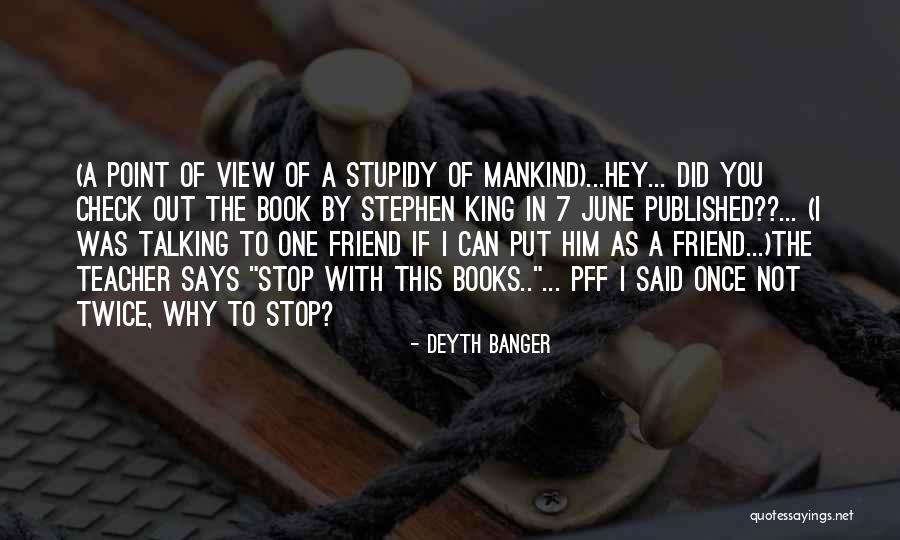 Yes Book Quotes By Deyth Banger Yes Book Quotes By Deyth Banger