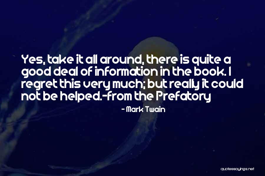 Yes Book Quotes By Mark Twain Yes Book Quotes By Mark Twain