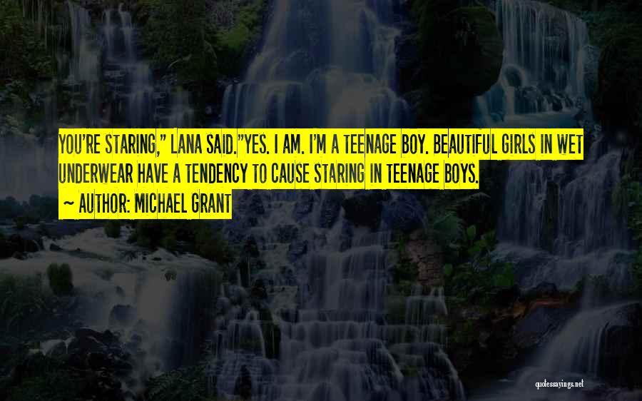 Yes I ' M Beautiful Quotes By Michael Grant