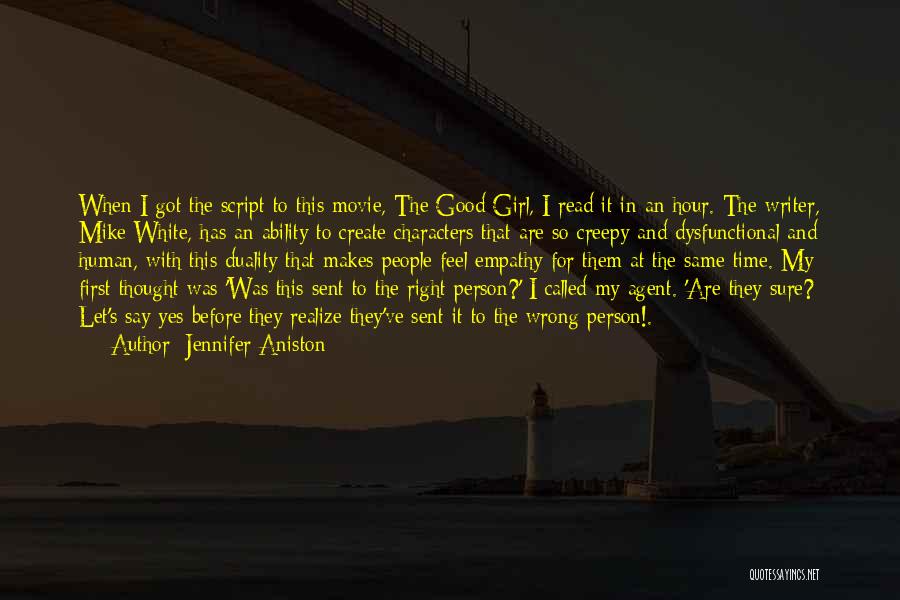 Yes Movie Quotes By Jennifer Aniston