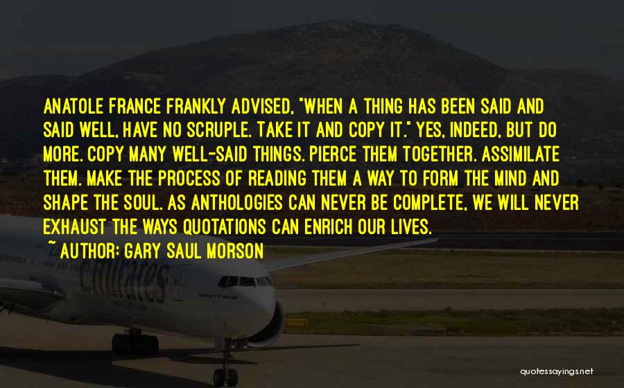 Yes No Quotes By Gary Saul Morson Yes No Quotes By Gary Saul Morson