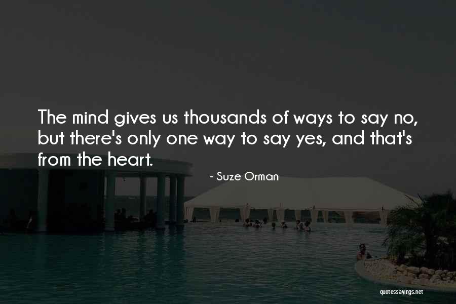 Yes No Quotes By Suze Orman