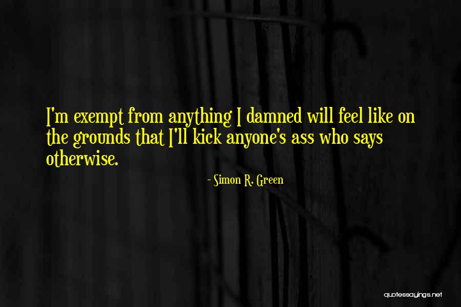 Yeshim Oz Quotes By Simon R. Green Yeshim Oz Quotes By Simon R. Green