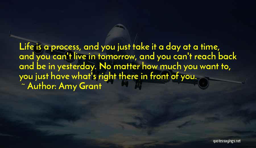Yesterday And Tomorrow Quotes By Amy Grant