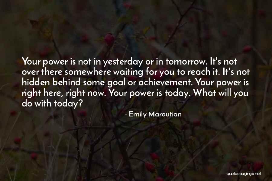 Yesterday Is Over Quotes By Emily Maroutian Yesterday Is Over Quotes By Emily Maroutian