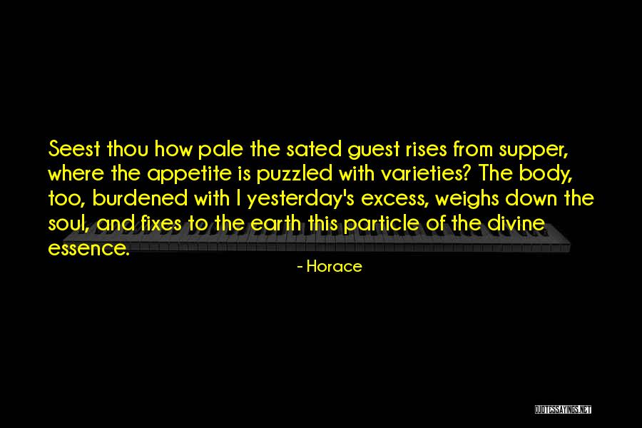 Yesterday's Quotes By Horace Yesterday's Quotes By Horace
