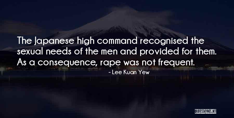 Yew Quotes By Lee Kuan Yew