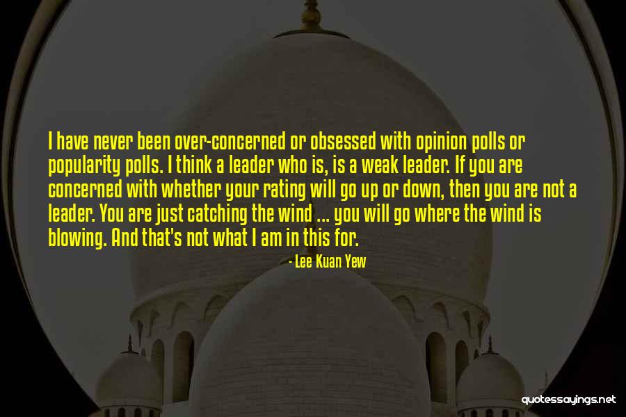 Yew Quotes By Lee Kuan Yew