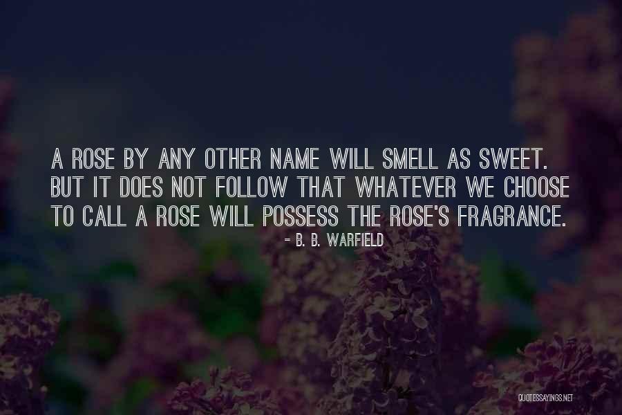 Yhvh Hebrew Quotes By B. B. Warfield Yhvh Hebrew Quotes By B. B. Warfield