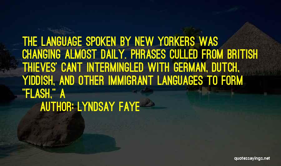 Yiddish Quotes By Lyndsay Faye