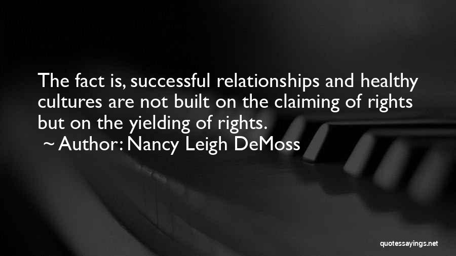 Yielding Quotes By Nancy Leigh DeMoss