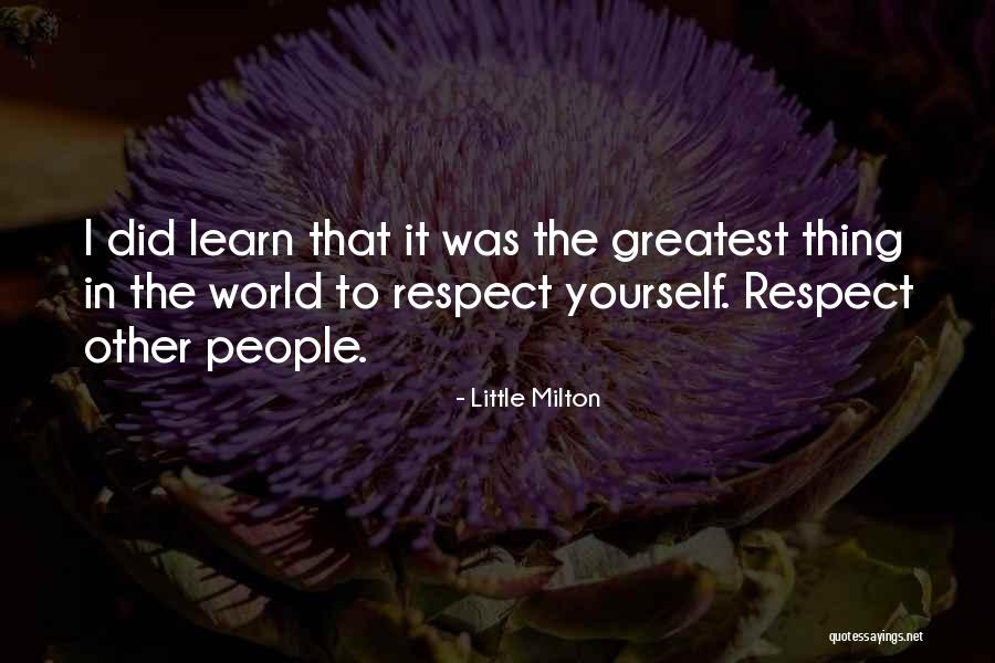 Yilumei Quotes By Little Milton Yilumei Quotes By Little Milton
