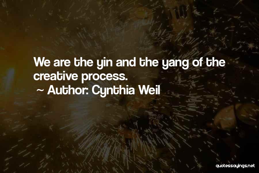 Yin Yang Quotes By Cynthia Weil