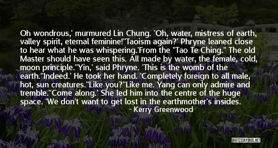 Yin Yang Quotes By Kerry Greenwood