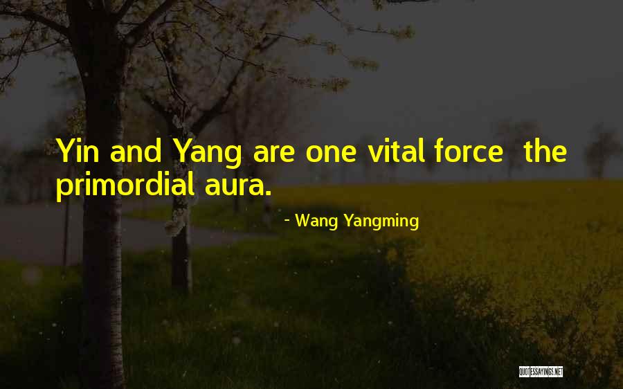 Yin Yang Quotes By Wang Yangming