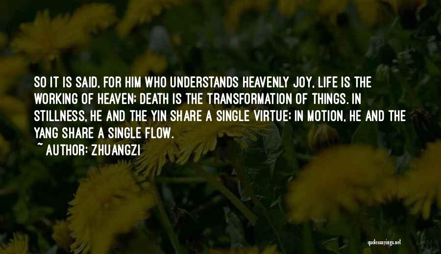 Yin Yang Quotes By Zhuangzi