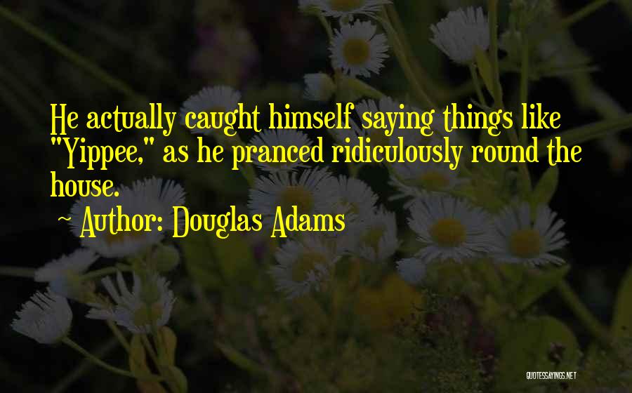 Yippee Quotes By Douglas Adams