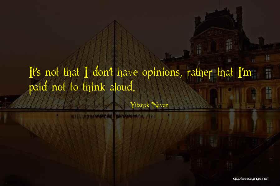Yitzhak Navon Quotes 1870272