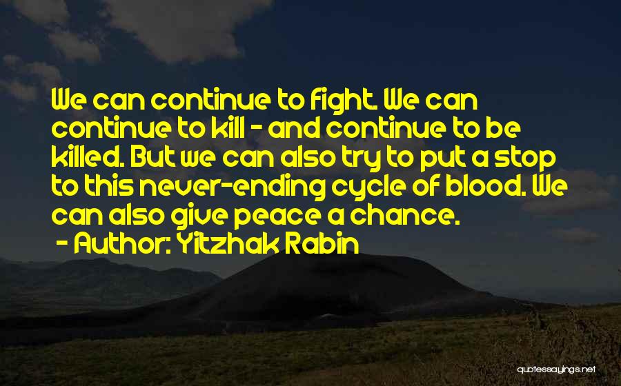 Yitzhak Rabin Quotes 1177363