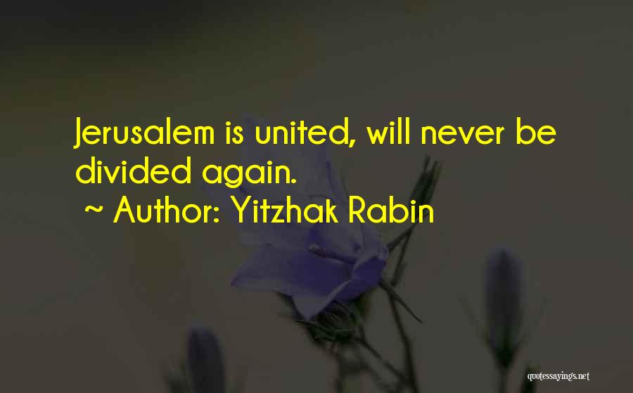 Yitzhak Rabin Quotes 192105