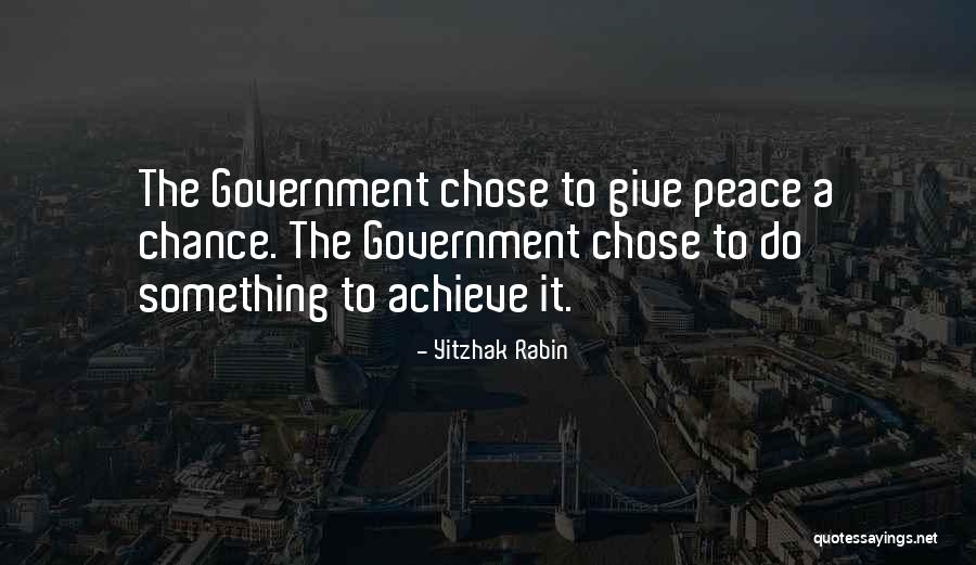 Yitzhak Rabin Quotes 2170518