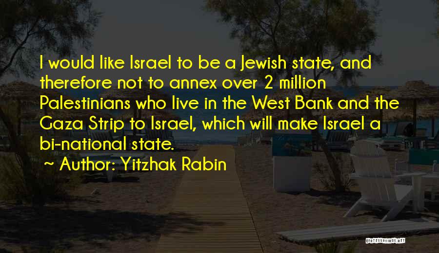 Yitzhak Rabin Quotes 691345