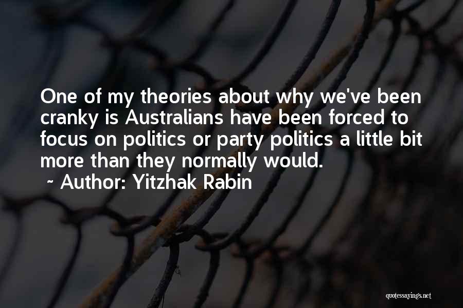 Yitzhak Rabin Quotes 871230